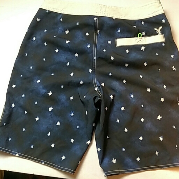 AEO Board Shorts Navy with white stars - Picture 2 of 4